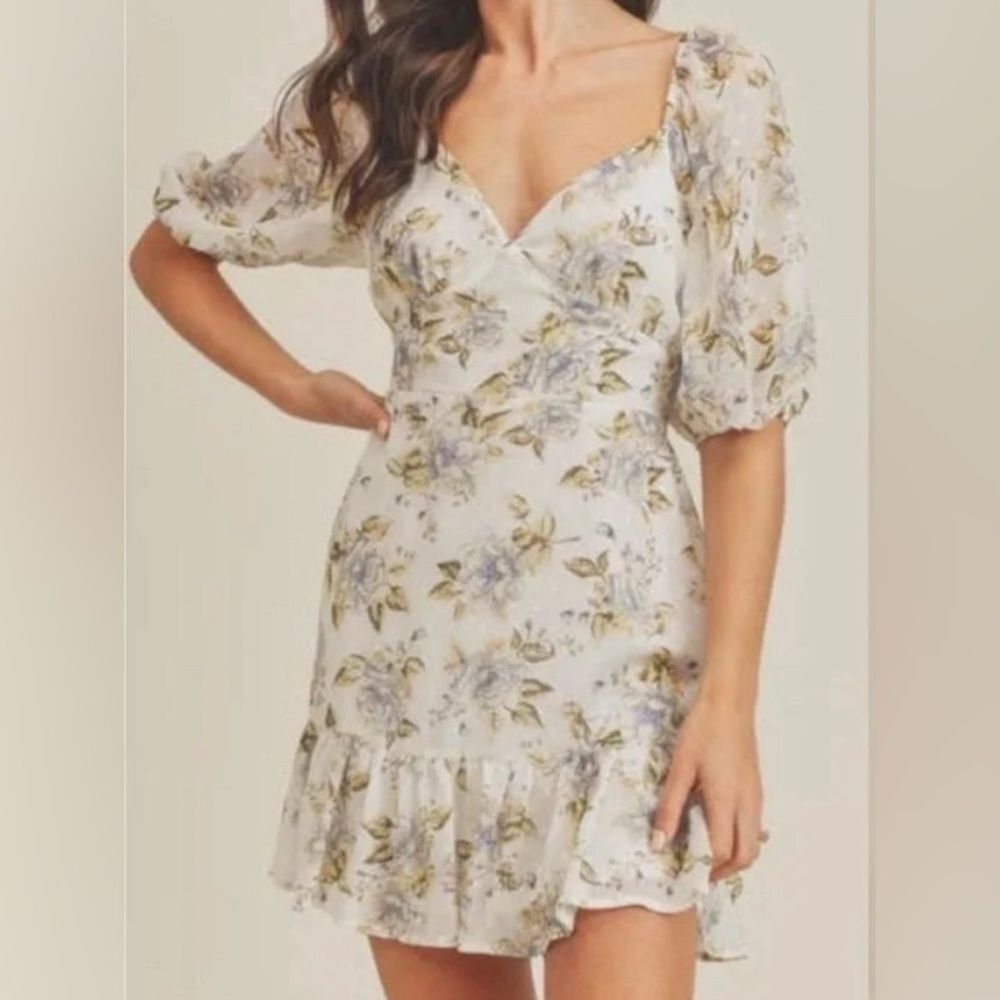 NWT Lush Floral Mini Dress